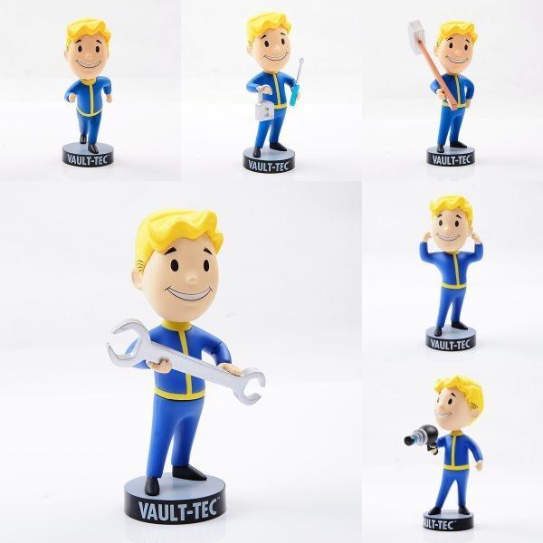 Fallout Radiation 4 Vault Boy Action Figure Collection 15cm Pvc Static Display Cartoon Anime Style