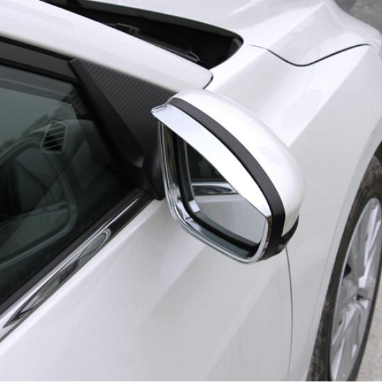 For Nissan Altima -2025 Chrome Rain Eyebrow Rearview Mirror Frame