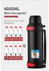 Portable Insulated Stainless Steel Thermos for Travel, Outdoor Sports, and Car - Large Capacity Cold Water Bottle
