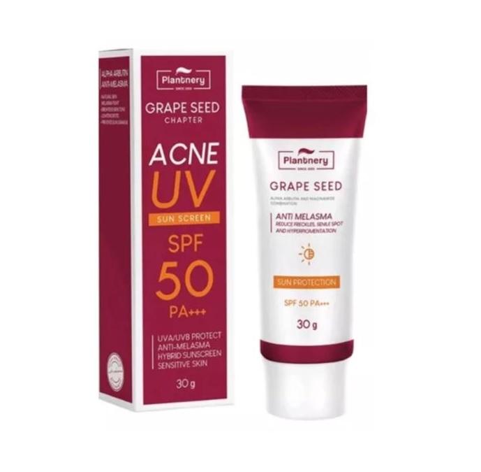 Plantnery Traubenkern Anti Melasma UV Sonnenschutz SPF 50+PA++++, 30g