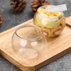Disposable Round Dessert Cup Pudding Mousse Ice Cream Ball Transparent Dessert Cup Party Holiday Wedding Decoration Tableware