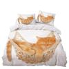 Dream NS Dog Cat Bedding Set Home Textiles Duvet Cover Set Bedclothes 2/3PCS Bedding Set Twin Single Boys Adult New Year Gift