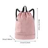 Mesh Swim Drawstring Backpacks Foldable Adjustable Shoulder Bag Sports Gym Bag for Soccer Pool Outdoor Basketball Volleyball