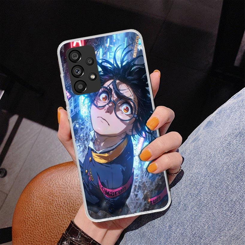 Anime D-Dandadans Okarun Phnoe Case for Samsung Galaxy A17 A37 A57 A16 A26 A36 A56 A15 A14 A13 A55 A54 A53 A35 A34 A33 A25 A24 A