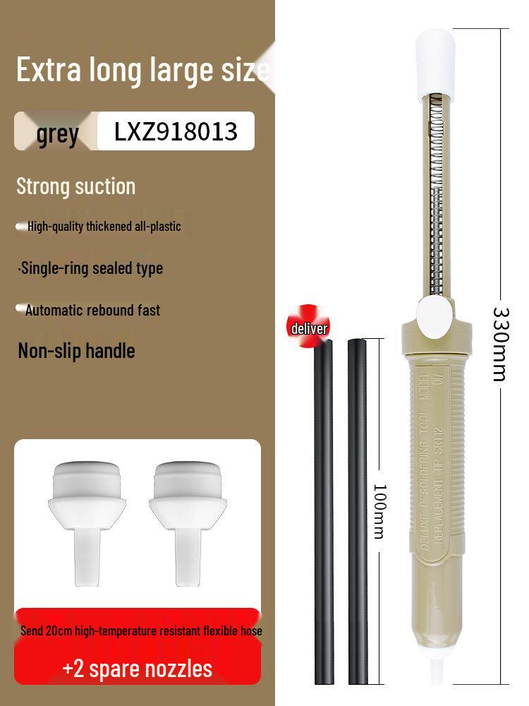 Deer Fairy High-Power Solder Sucker: Large, Powerful Suction Soldering Gun and Remover Artifact