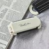 Mini Folding Hair Brush with Mirror for Women Girls Compact Pocket Comb Gentle Massage Brush