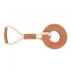 Benji & Flo Tug ´N´ Play Ring Suede Rope Dog Toy