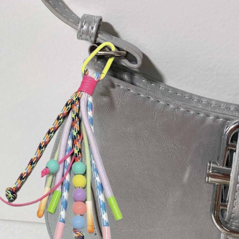Sweet Keychain Featuring Creative Designing Hand Woven Key Chain Ornament Pendant For Everyday Use and Bag Decoration