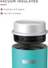 ZOKU Teal Food Insulates Keeps Food Hot or Colorful Food Convenient for Outdoor and Teal Jar, 295ml, Food, Cold, Jar, Travel, Activities, Lunchboxes,