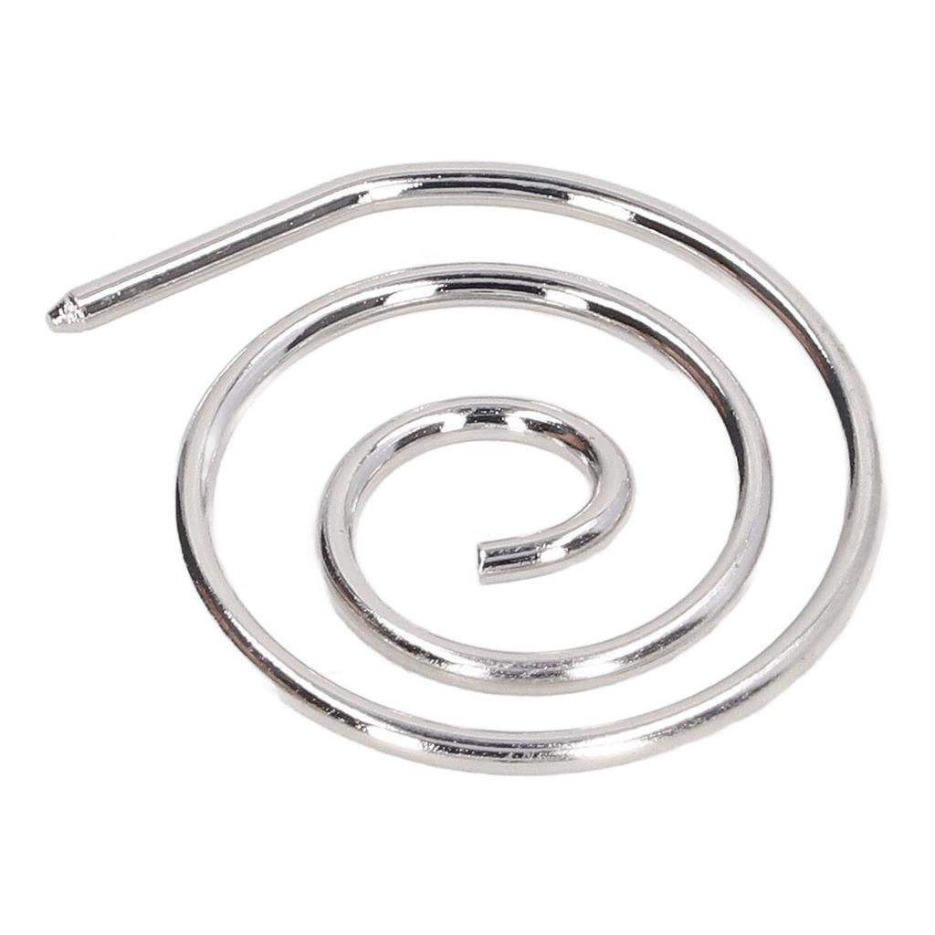 Agujas Circulares de Tejer en Espiral Acero Inoxidable Resistente a la Corrosión Punta Herramienta de Tejer para Tejedores