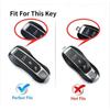 Zink-legierung Auto Fernbedienung Schlüssel Fall Abdeckung Shell Fob für Porsche Panamera Cayenne 971 911 9YA Macan Boxster Schlüsselbund Auto zubehör