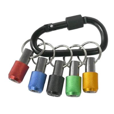 5 ks 1/4-palcový držiak so šesťhrannou stopkou Nástavce na predlžovaciu tyč vrták na skrutkovače Adaptér na skrutky s rýchlym uvoľnením Kľúčenka s karabínou v tvare srdca