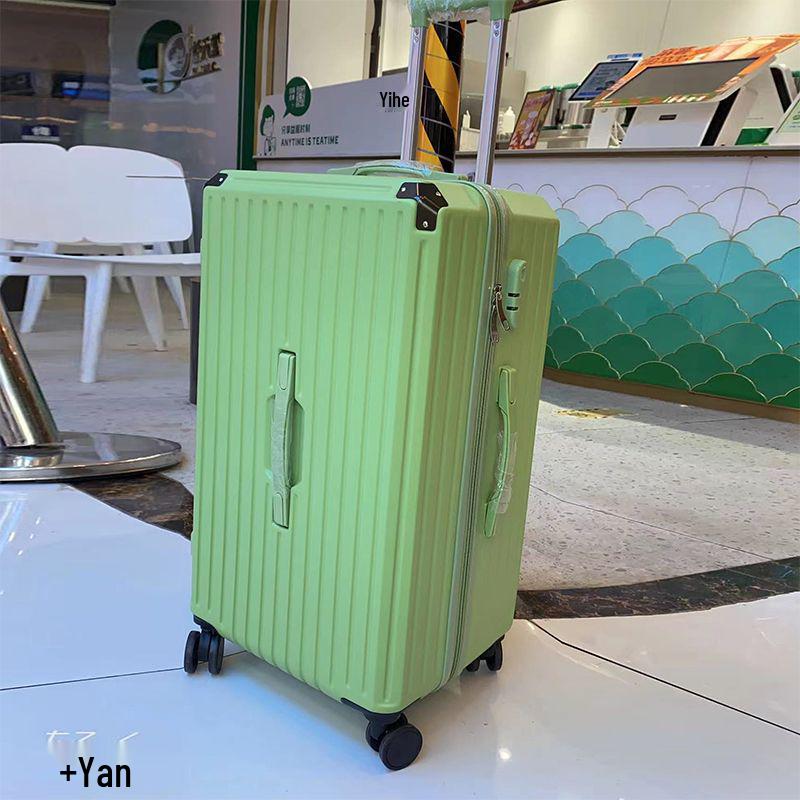 2025 Large 80-Inch Durable Trolley Case with 24-Inch Capacity, Unisex Design, Password Lock Suitcase