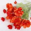Artificial Cosmos Galsang Flower Long Stem Fade Proof Simulated Silk Cosmos Galsang Flower for Home