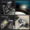 4000LM mini EDC solární LED + COB svítilna malá kapesní klíčenka svítilna USB dobíjecí silná magnetická kempingová lucerna světlomet
