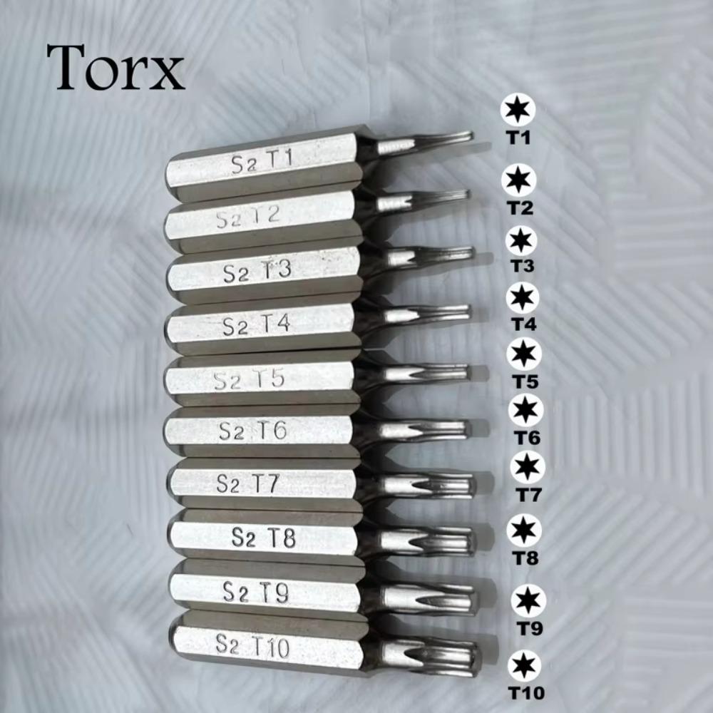Non-Slip Impact Batch Head S2 Zinc Zinc Alloy Steel Ph2 Screwdriver Bits Set  Power Hand Tools