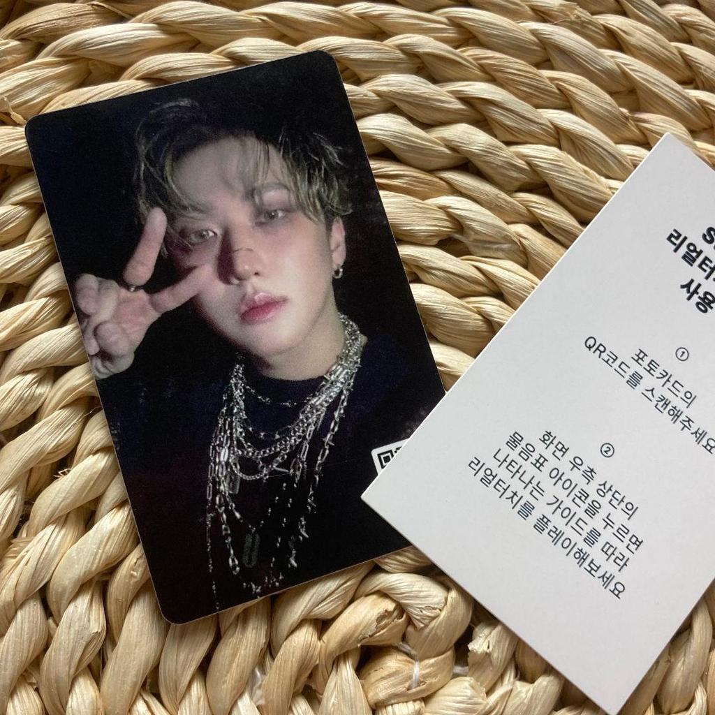 [USED] StrayKids Changbin QR HOP Bonus Real Touch Stray Kids Trading Card
