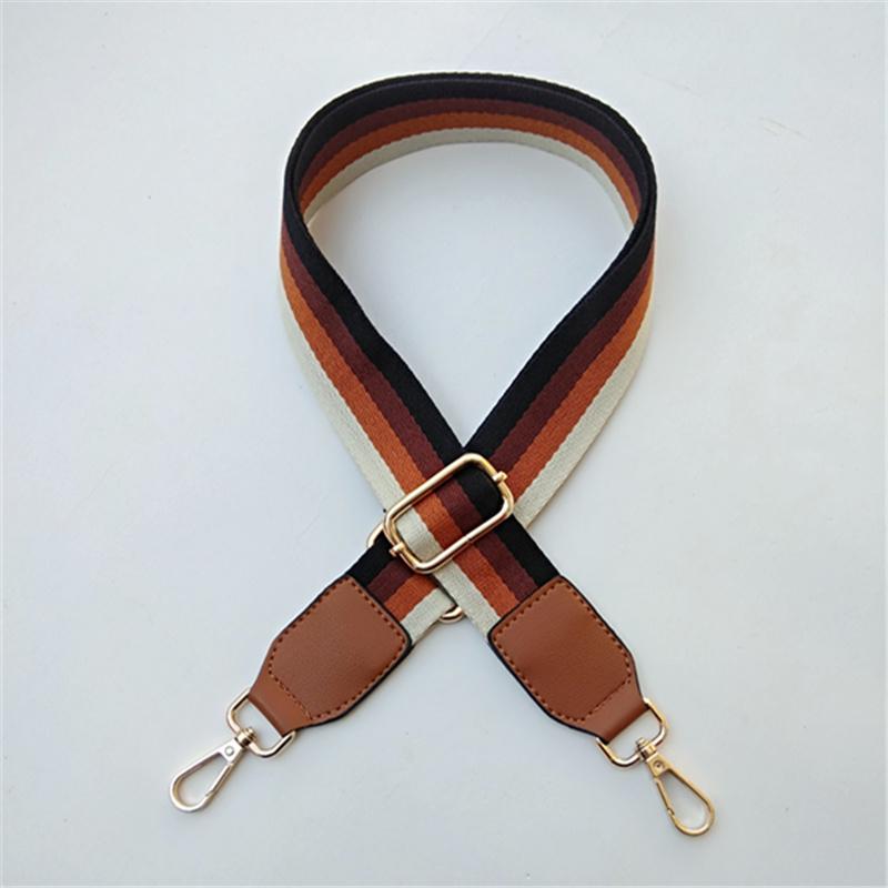 Colored Stripe Shoulder Strap Replacement for Women's Bags