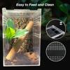Transparent Acrylic Reptiles Breeding Box Spider Lizard Amphibian Terrarium Leak-proof Pets Habitat Arboreal Tarantula Enclosure