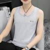 Round Neck Slim Tank Top Sports Undershirt Man