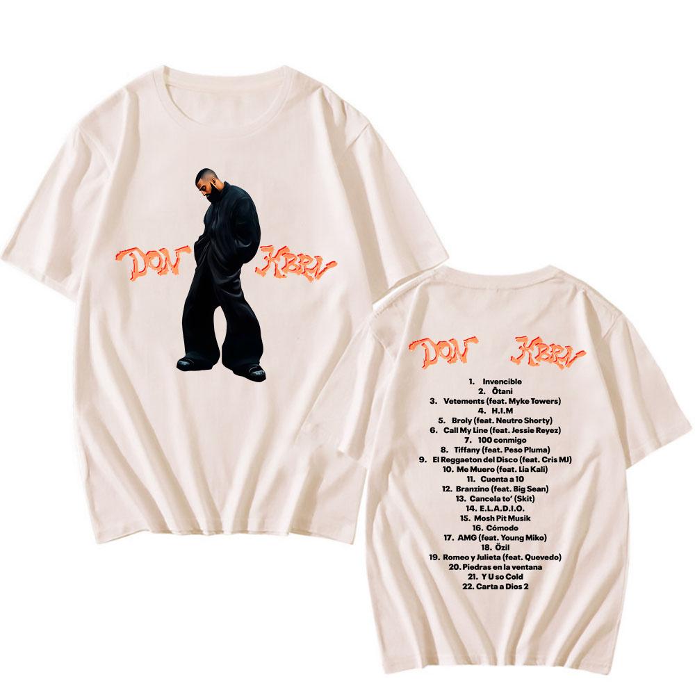 

New Eladio Carrión Men s 100%Cotton shirt Y2k album Graphic Tshirts hiphop style fashion hawaiian luxury woman popular Tshirt 4XL