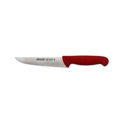 Kitchen Knife - ARCOS - 2900 - 13 Cm Blade - NITRUM Stainless Steel - Red Ergonomic Handle