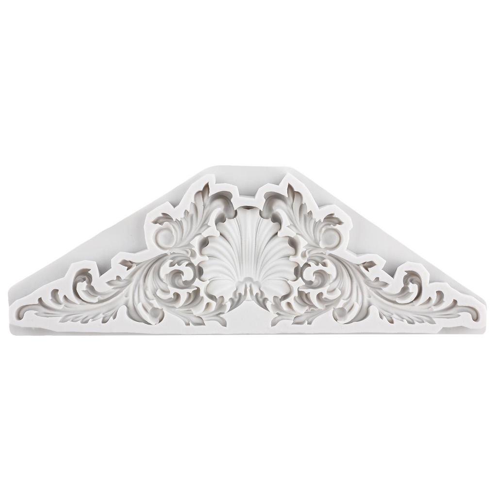 Baroque Relief Flower Lace Silicone Molds Baroque Avatar Head Fondant Mold Cake Decorating Tools Cupcake Topper Candy Chocolate Gumpaste Mold