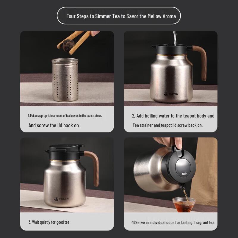 TOMIC Insulated Tea & Stew Pot