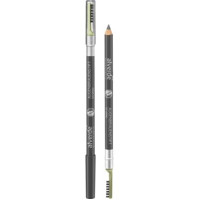DM Alverde Nature Cosmetics Eyebrow Pencil Gray 1.1g