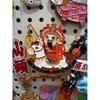 Chaozhou Shantou roof ceramic refrigerator sticker, Shantou cultural and creative products, Chaozhou tourism souvenirs, Jieyang souvenirs with hands