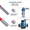 Double-Edged V-Type Round Bottom Woodworking Milling Cutter