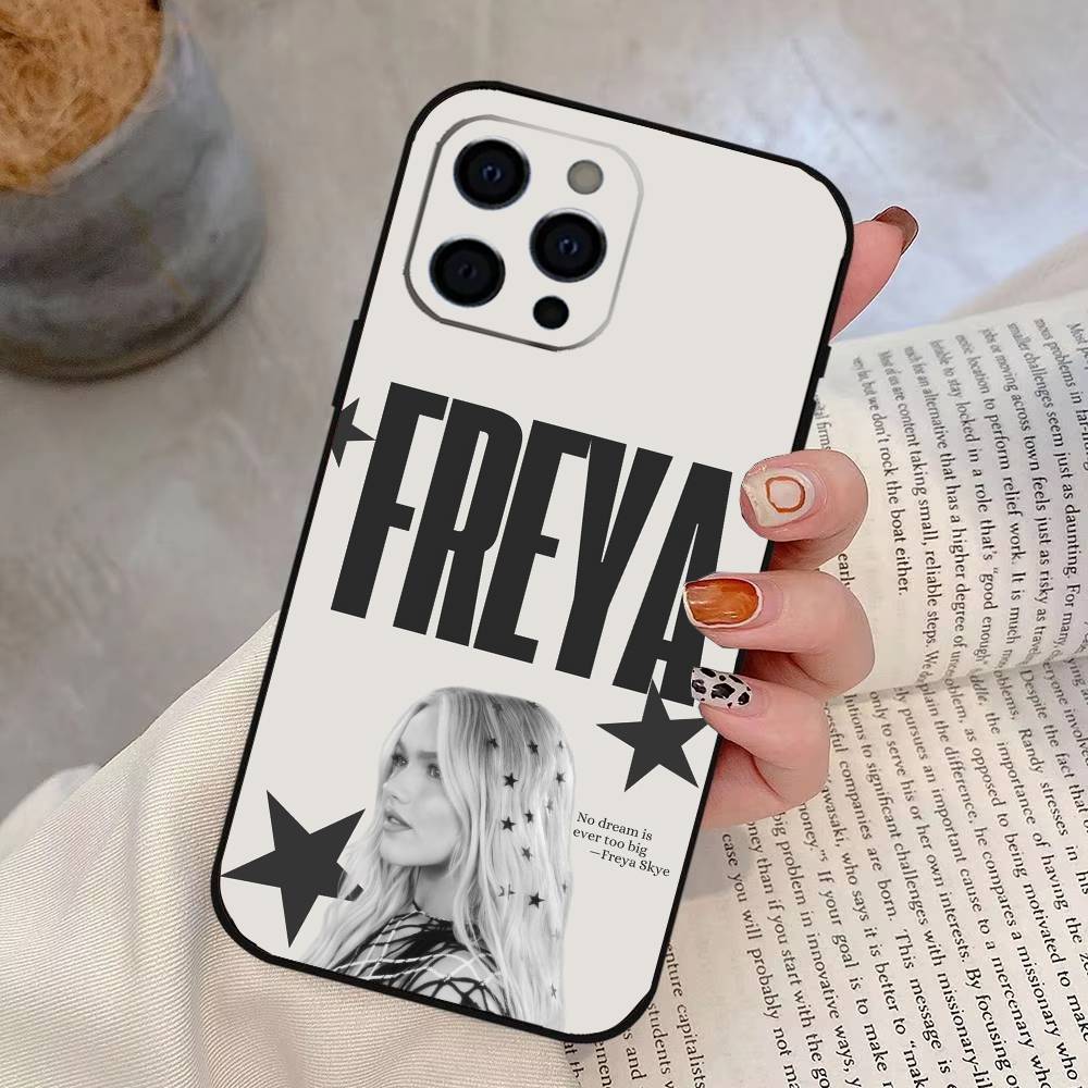 

F-Freya Skye S-Singer Чехол для телефона Силиконовый Мягкий Для IPhone 17 16 15 14 13 12 11 X XR Plus Pro Max Plus iPhone15Plus