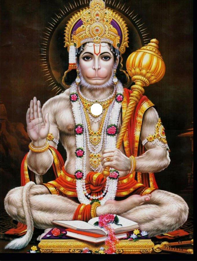 Hanuman God Balaji Bajrang Oil Painting On Canvas Posters and Print Scandinavian Wall Art HD Picture For Living Room Home Decor