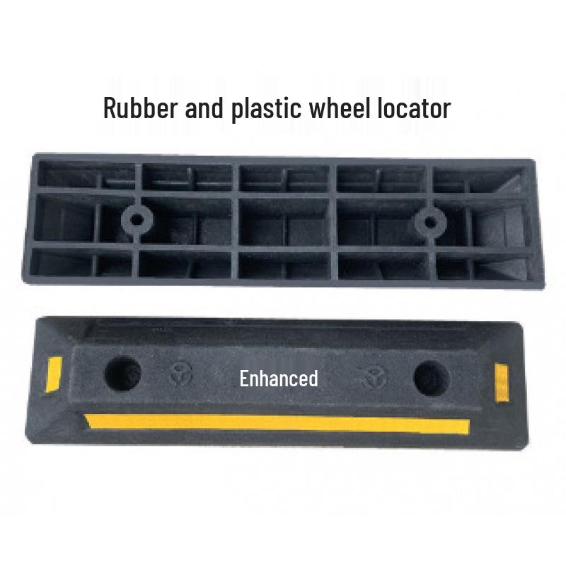 Rubber and Plastic Wheel Chock for Garage