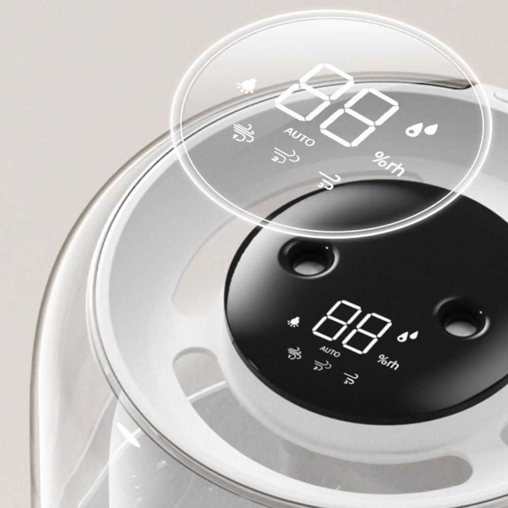 6.8L Capacity Digital Display Humidifier Small Night Light Air Humidifier Aroma Diffuser  Desktop