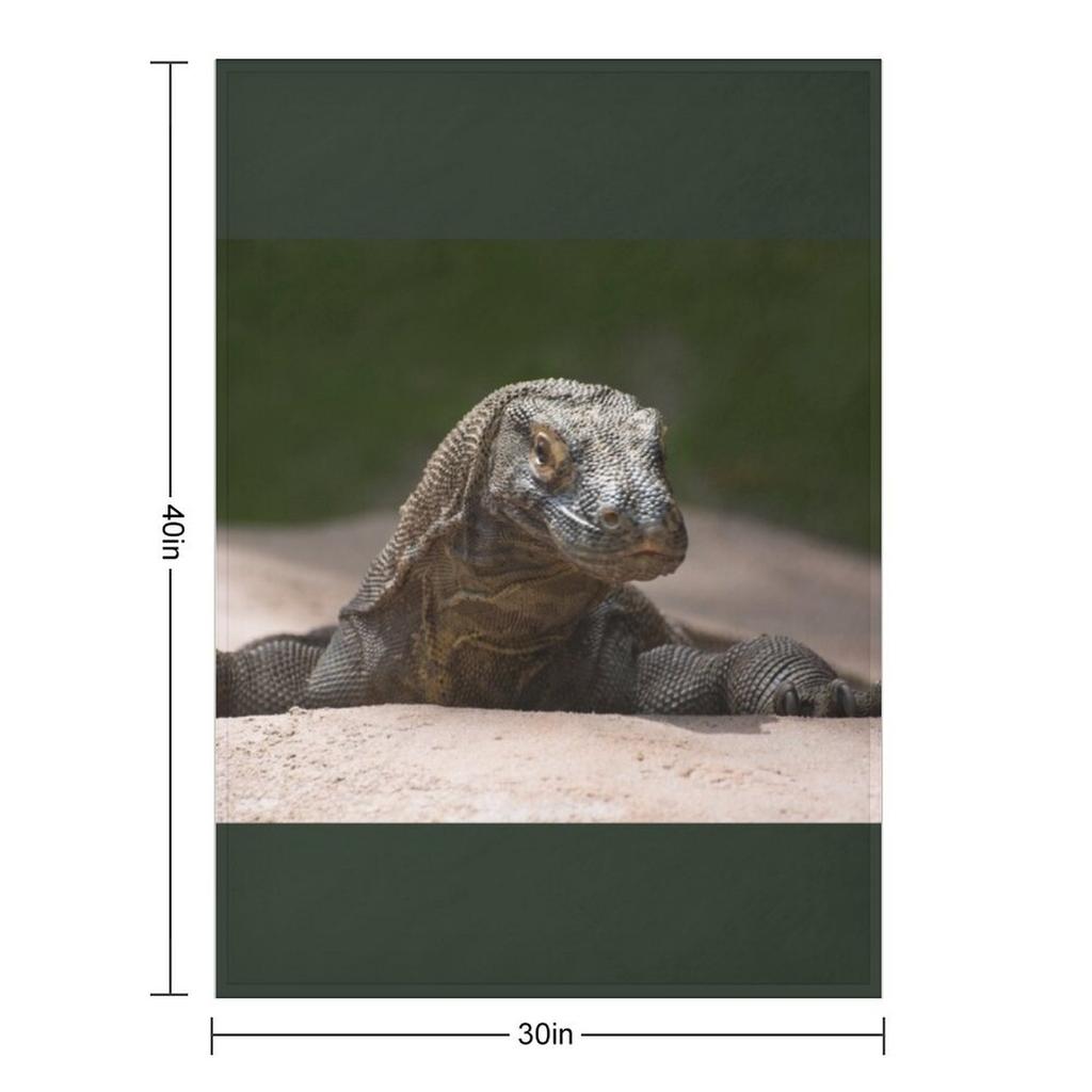 Komodo Monitor Dragon Throw Blanket Decorative Beds Sofa Thermal Soft Plush Plaid Blankets