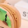 Cute Capybara Plush Wallet Cartoon Animal Coin Purse Portable Money Changer Pouch Earphone Storage Bag Birthday Gifts