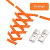 No Tie Shoes Laces for Flat Running Shoes Convenient and Fast for Kids Adult Elastic Laces for Sneakers Cross Buckle Shoelaces