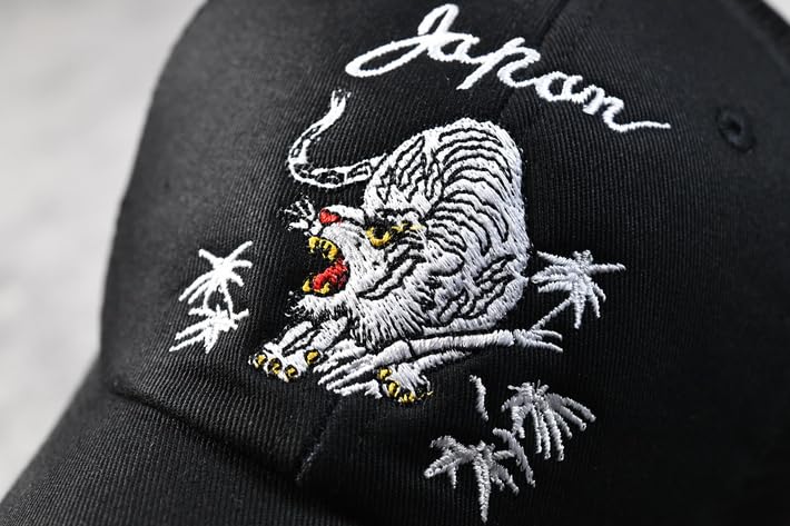 AVIREX Top Gun Tomcat Sukajan Embroidered Mesh Cap 7986794 Sizes (JP, 57.0 Cm, 59.0 Cm, H) TIGER_80974700-80_BK