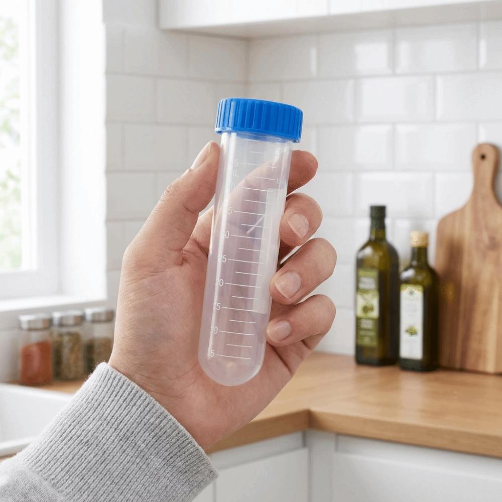 5 Stück Kunststoff Outdoor Gewürzgläser Luftdicht Ölflasche Kleine Gewürzbehälter Kaffeebohnen