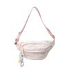 High-value Soft Girl Girl Breast Bag, Small Fresh and Cute Casual Small Bag Female College Student Fanny Pack Messenger Bag