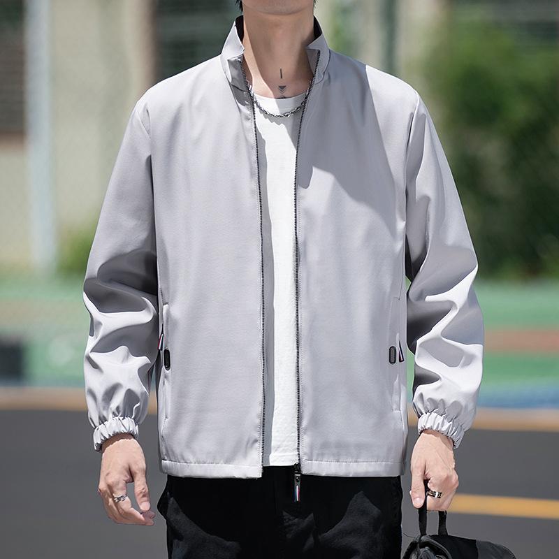 Spring and Autumn Men's Top Casual Comfortable Versatile Trendy Handsome Jacket