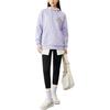 ANTA Life Collection Sweatshirts Women's Purple Hooded Thickened Regular Unisex 162248721-4
