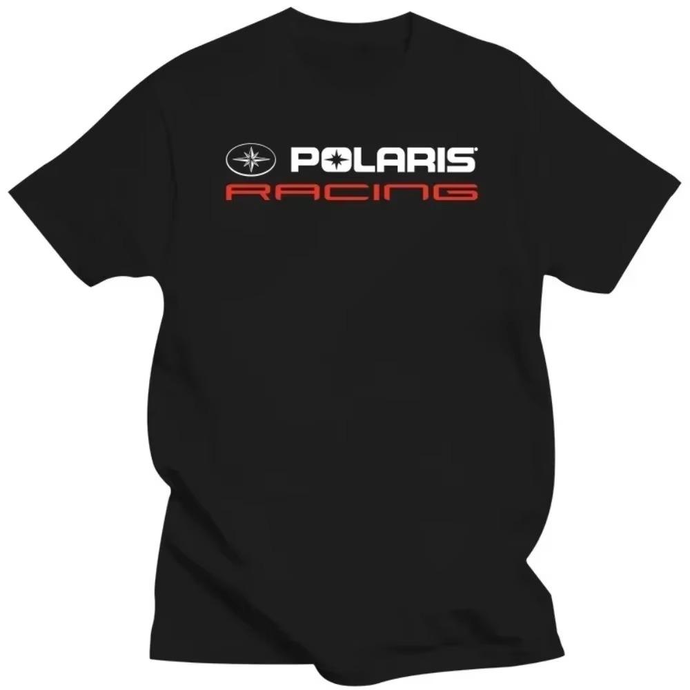 

Polaris Racing Rzr Snowmobile Logo Tee Shirt T-shirt Top Clothing Men s Round Neck Short Sleeves Cotton Men Women Cartoon XXXXXL чёрный