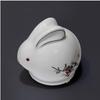 Cheerway Dream Rabbit Ceramic Smart Voice Night Light