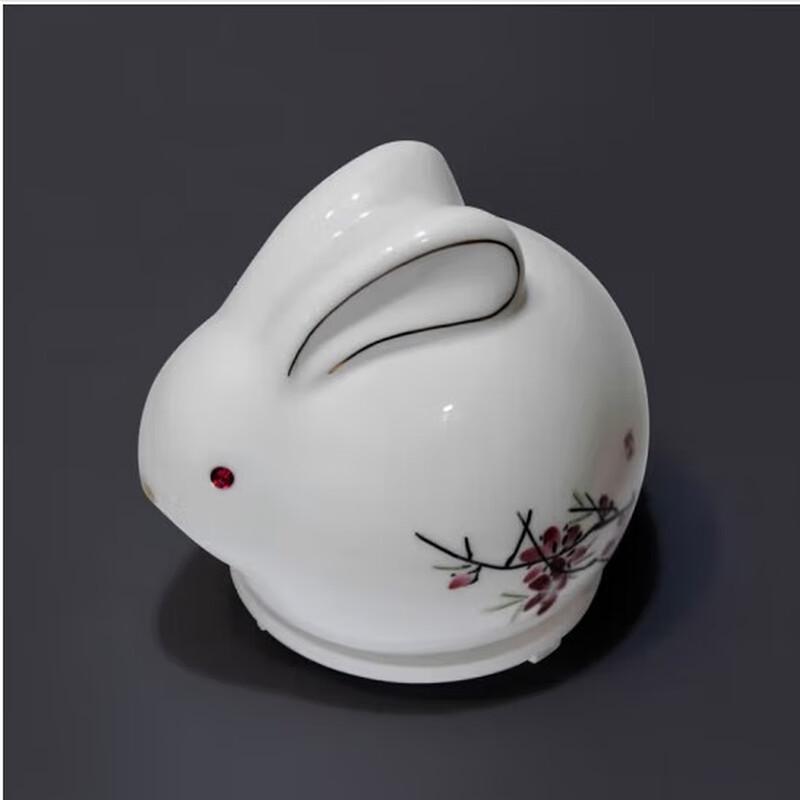 Cheerway Dream Rabbit Ceramic Smart Voice Night Light