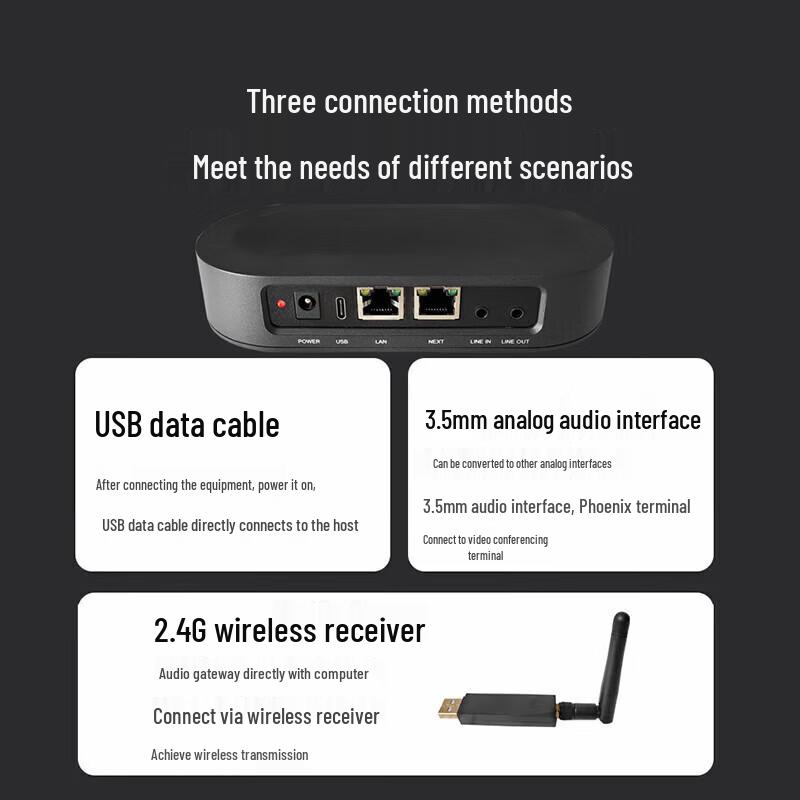 YSX YSX-Q181 Video Conference Omnidirectional Microphone & Speaker (CN version)