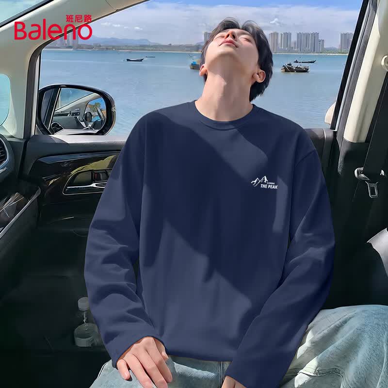 Baleno Men s 100% Cotton Long Sleeve T-Shirt 5XL