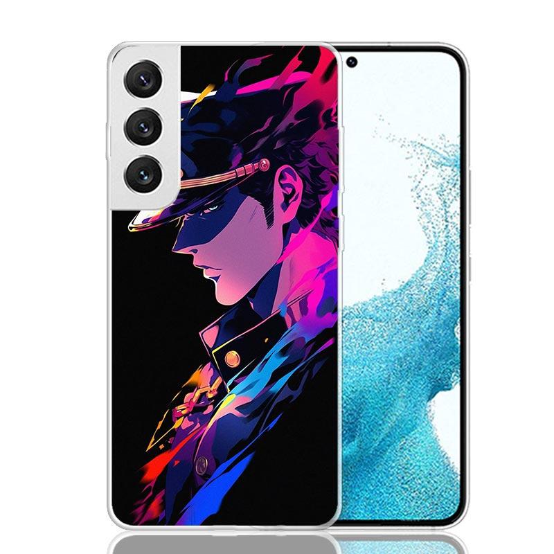 JoJo's Bizarre Adventure Kujo Jotaro Phone Case For Samsung Galaxy S26 S25 Edge S24 S23 FE S22 Ultra S21 Plus S20 + Fundas Cover