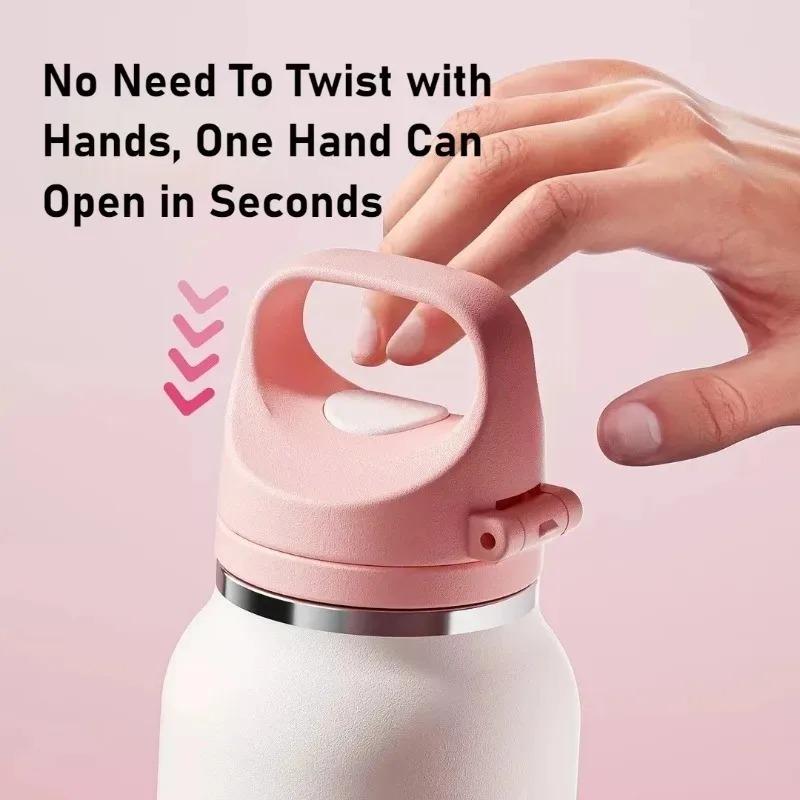 Stainless Steel Portable Water Bottle Leakproof Insulated SportsCup forOutdoorCycling Hiking Gym Travel Halloween Christmas Gift